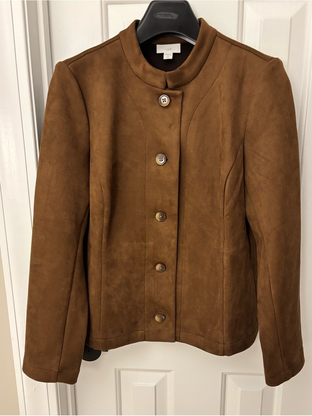 Beautiful Women's Brown Faux Suede Jacket